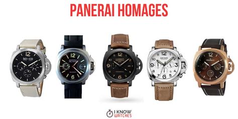 panerai homage|panerai alternatives.